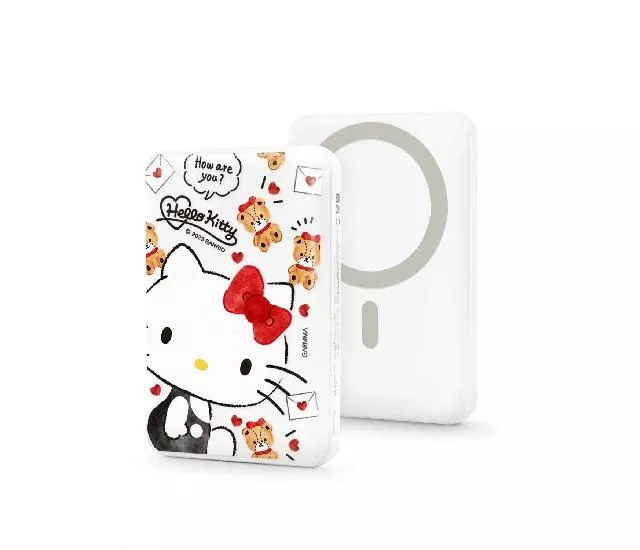 量批∥SANRIO｜Hello Kitty 磁吸無線行動電源 10000mAh