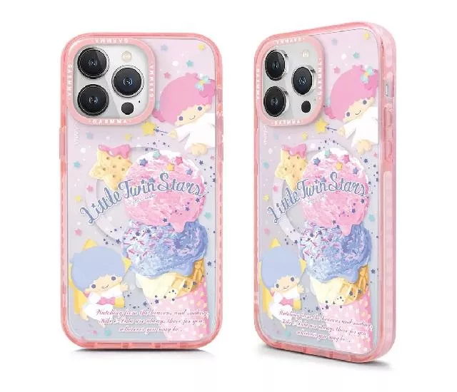 量批∥SANRIO｜KiKiLaLa iPhone 15系列 Magsafe磁吸款保護殼