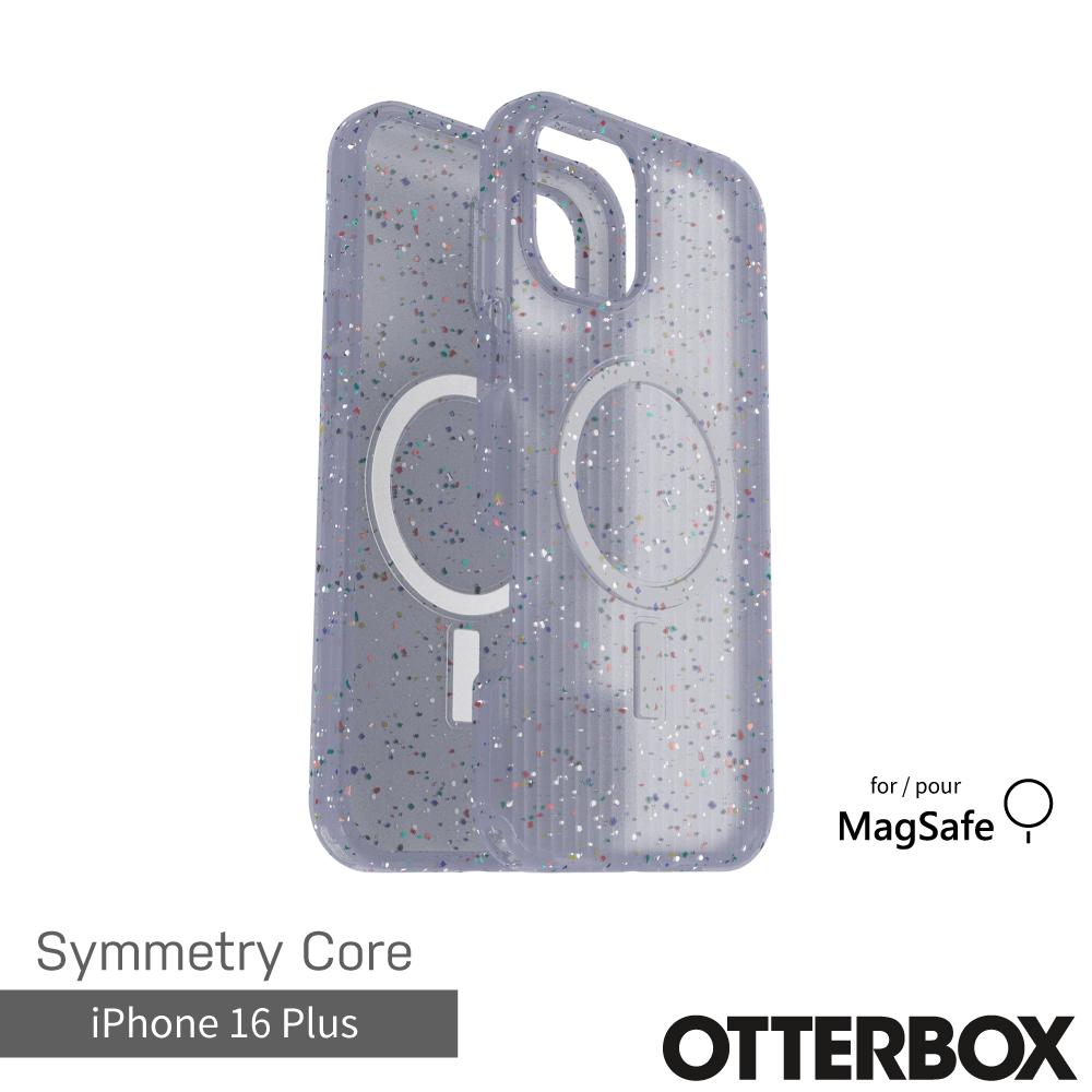 【OtterBox】iPhone 16 Plus 6.7吋 Symmetry Core 炫彩幾何保護殼-星透藍(支援MagSafe)