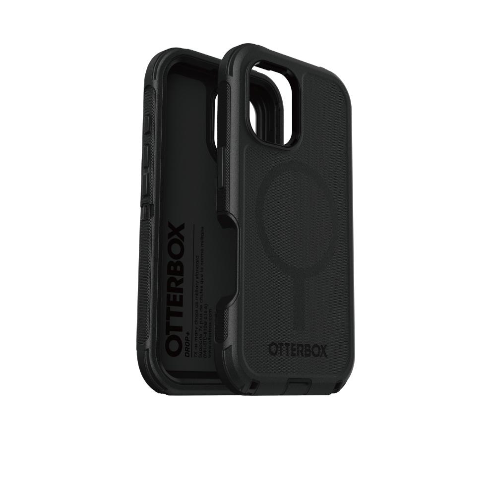 【OtterBox】iPhone 16 6.1吋 Defender 防禦者系列保護殼-黑(支援MagSafe)