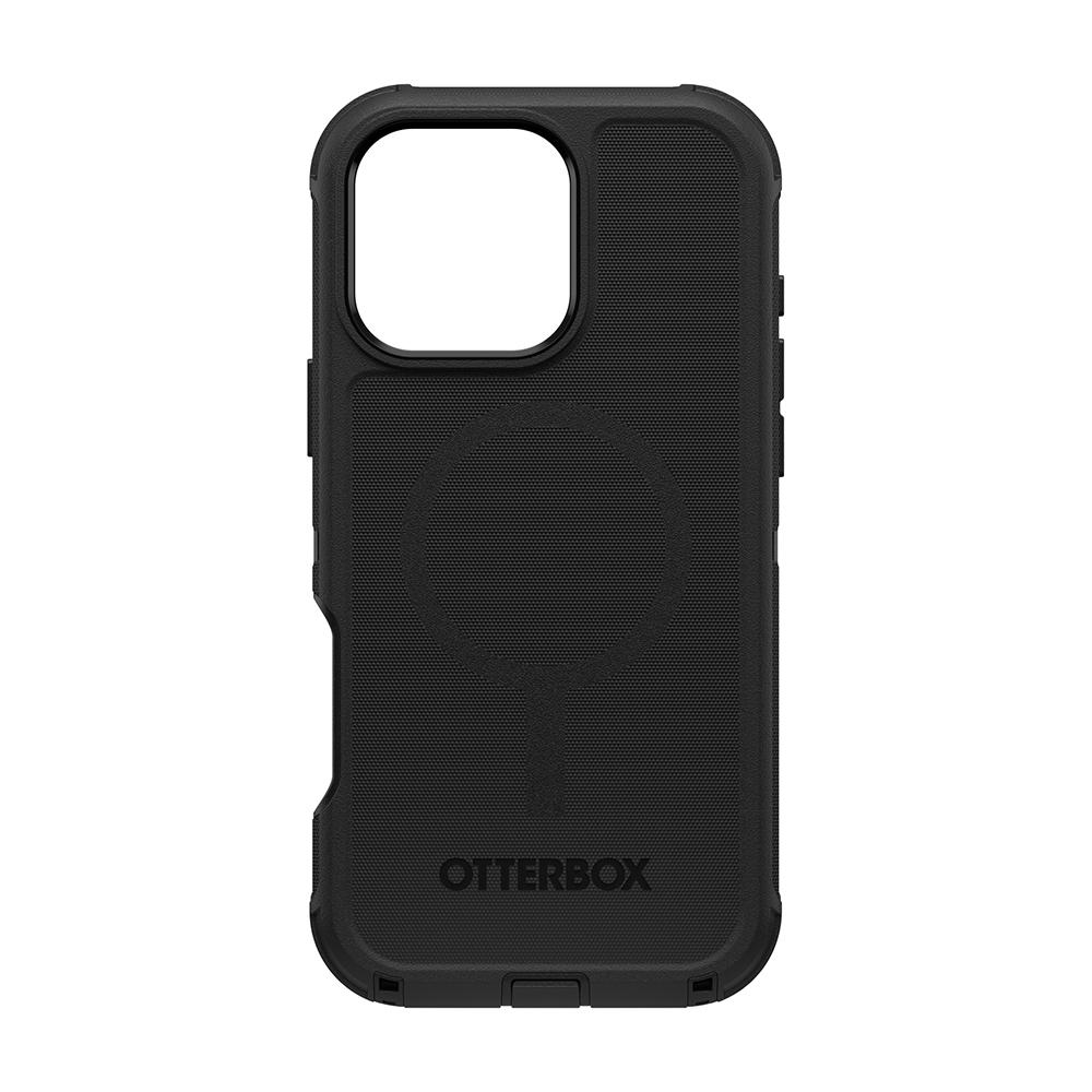 【OtterBox】iPhone 16 Pro Max 6.9吋 Defender 防禦者系列保護殼-黑(支援MagSafe)