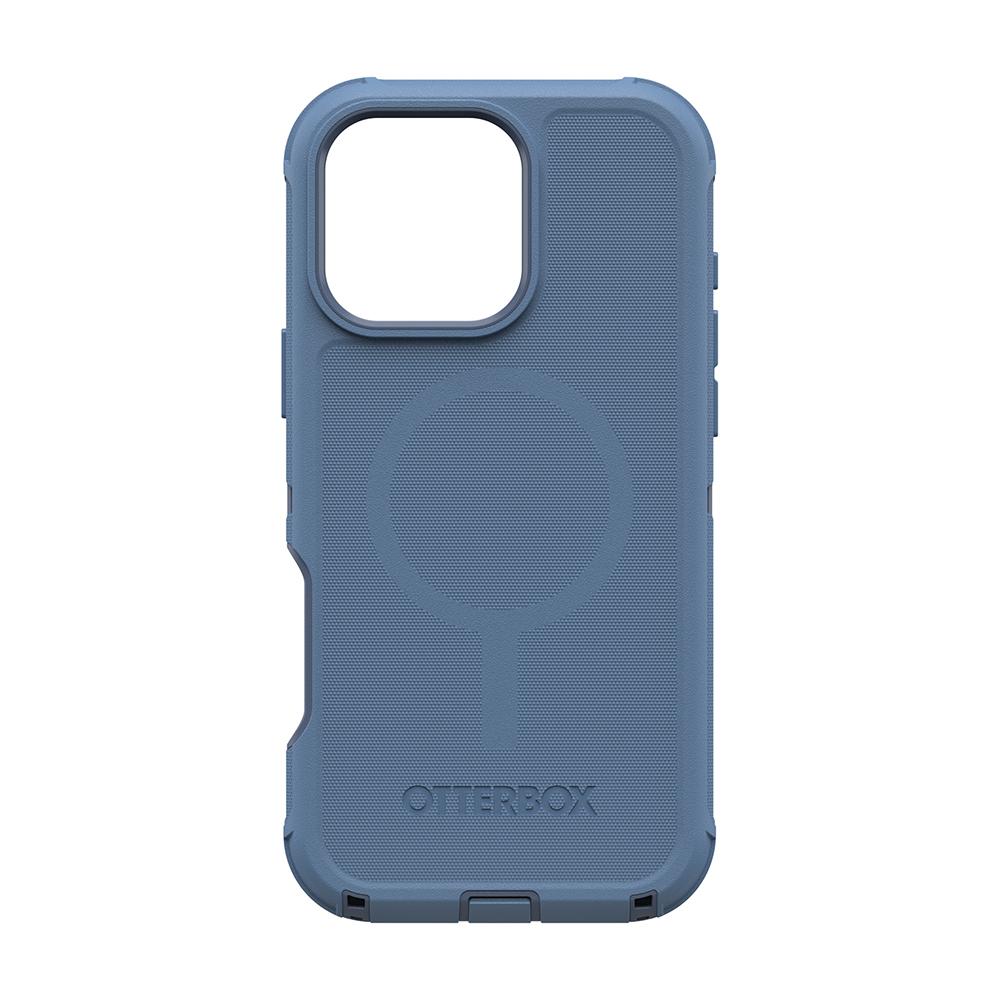 【OtterBox】iPhone 16 Pro Max 6.9吋 Defender 防禦者系列保護殼-藍(支援MagSafe)