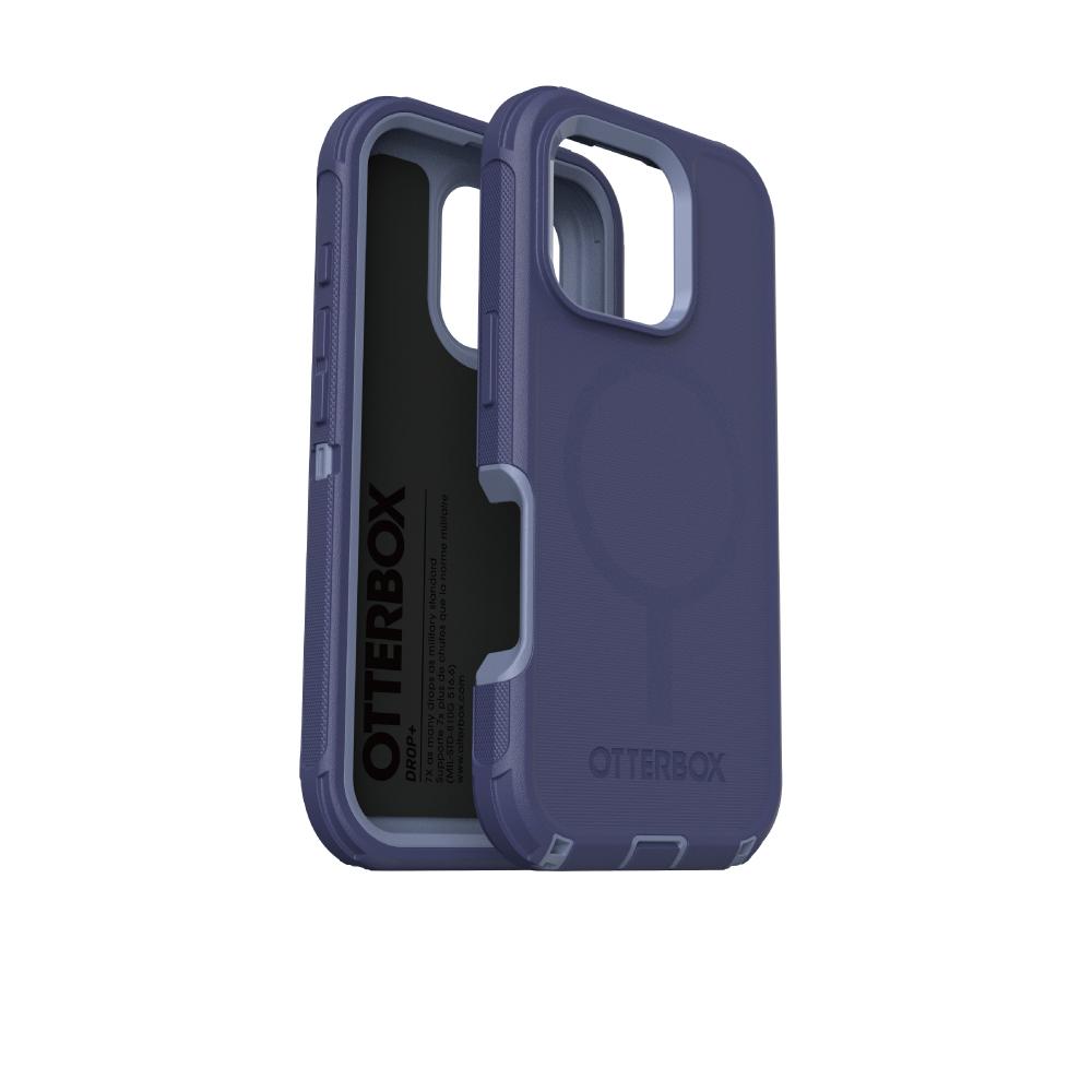 【OtterBox】iPhone 16 Pro 6.3吋 Defender 防禦者系列保護殼-紫(支援MagSafe)