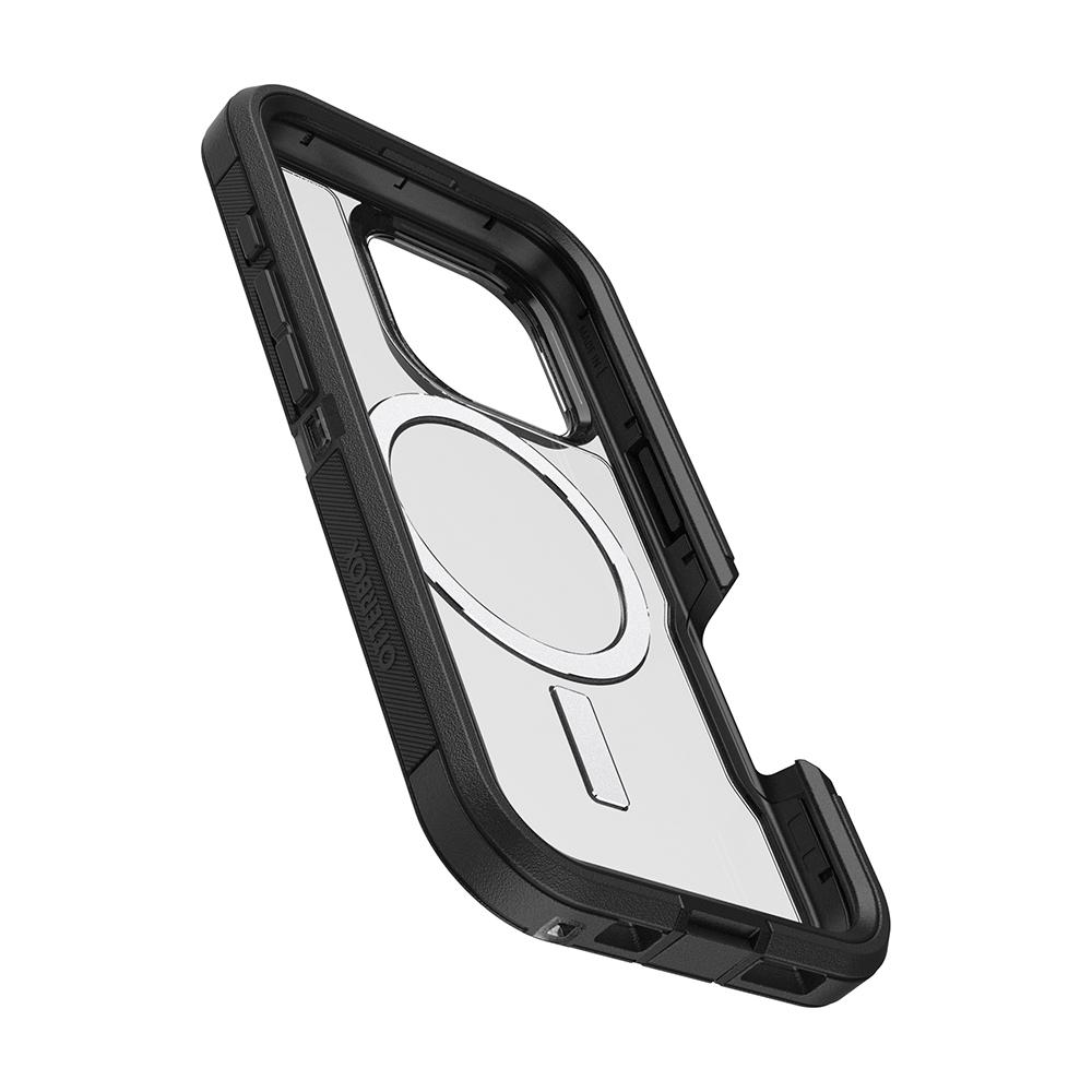 【OtterBox】iPhone 16 Pro 6.3吋 Defender XT 防禦者系列保護殼-黑透(支援MagSafe)