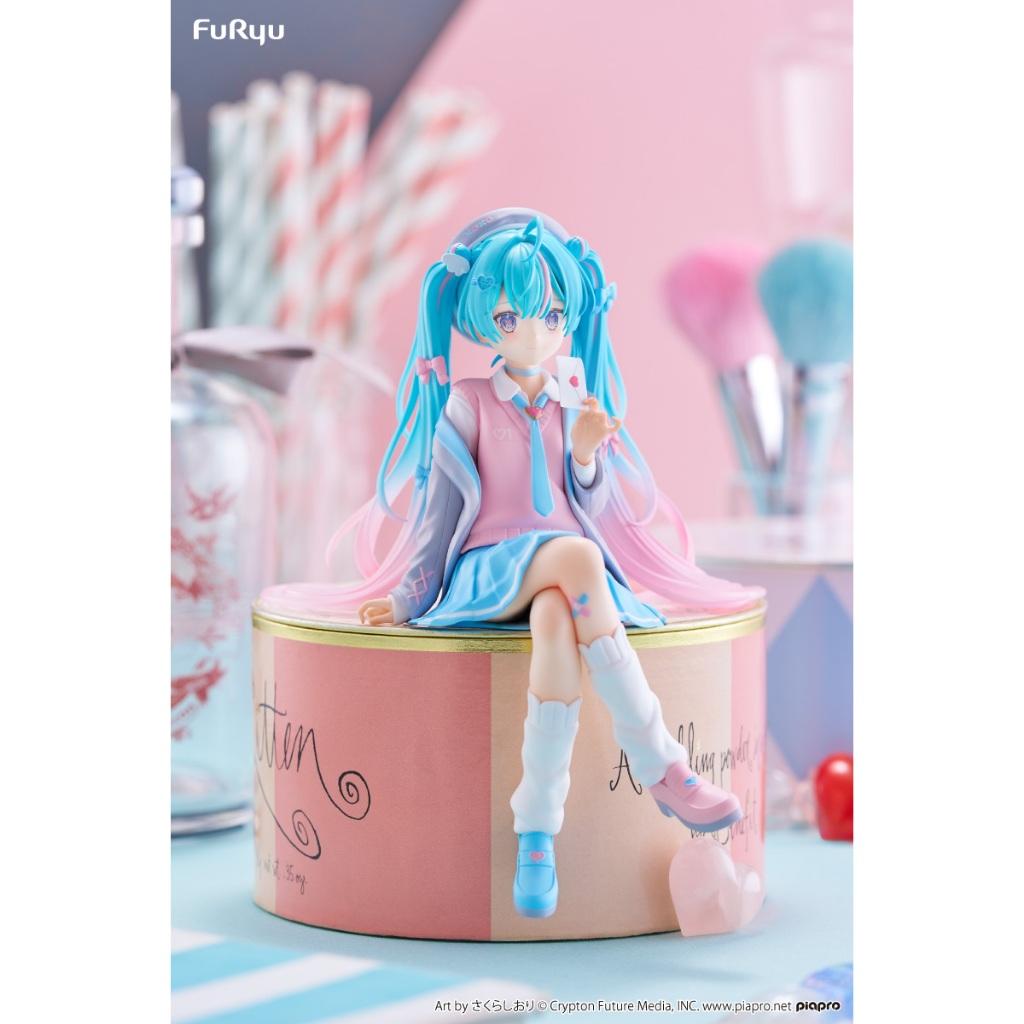 現貨 景品 FuRyu 初音未來 初音 戀愛西裝 泡麵蓋 公仔