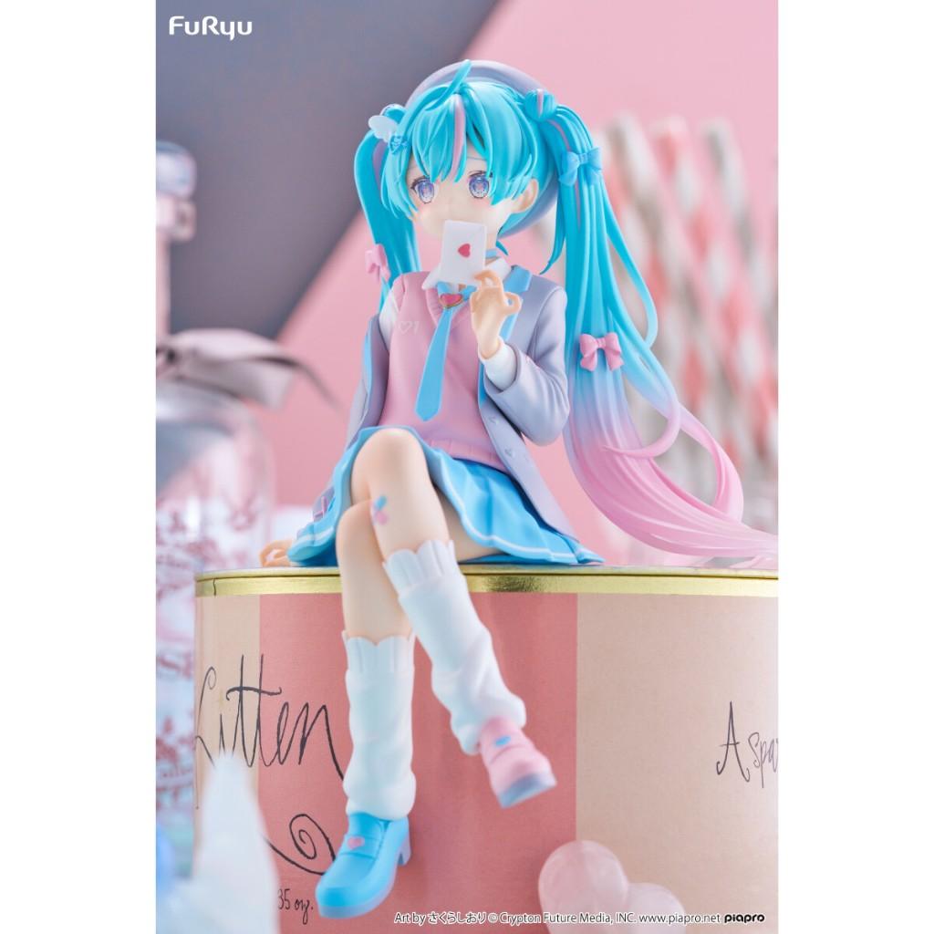 現貨 景品 FuRyu 初音未來 初音 戀愛西裝 泡麵蓋 公仔