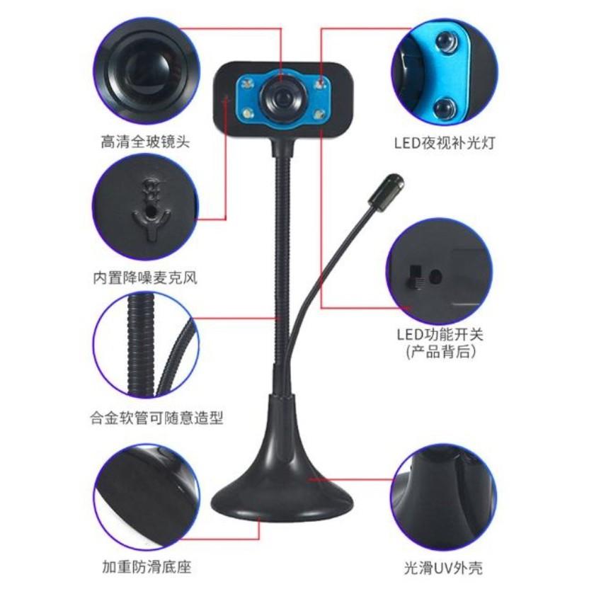 INF-IP-101 USB 直立式高解析網路攝影機 附麥克風 視訊/會議/直播