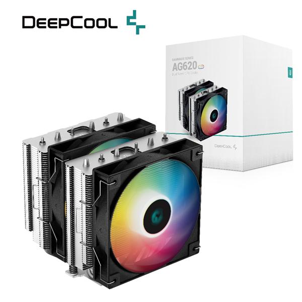 DEEPCOOL 九州風神 AG620 ARGB CPU 散熱器 黑/白