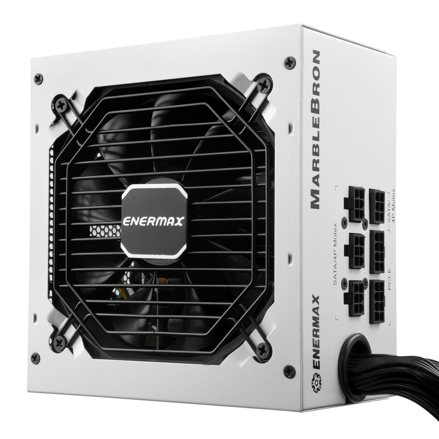 安耐美 ENERMAX 銅競魔 MARBLEBRON 850W 銅牌 白 電源供應器