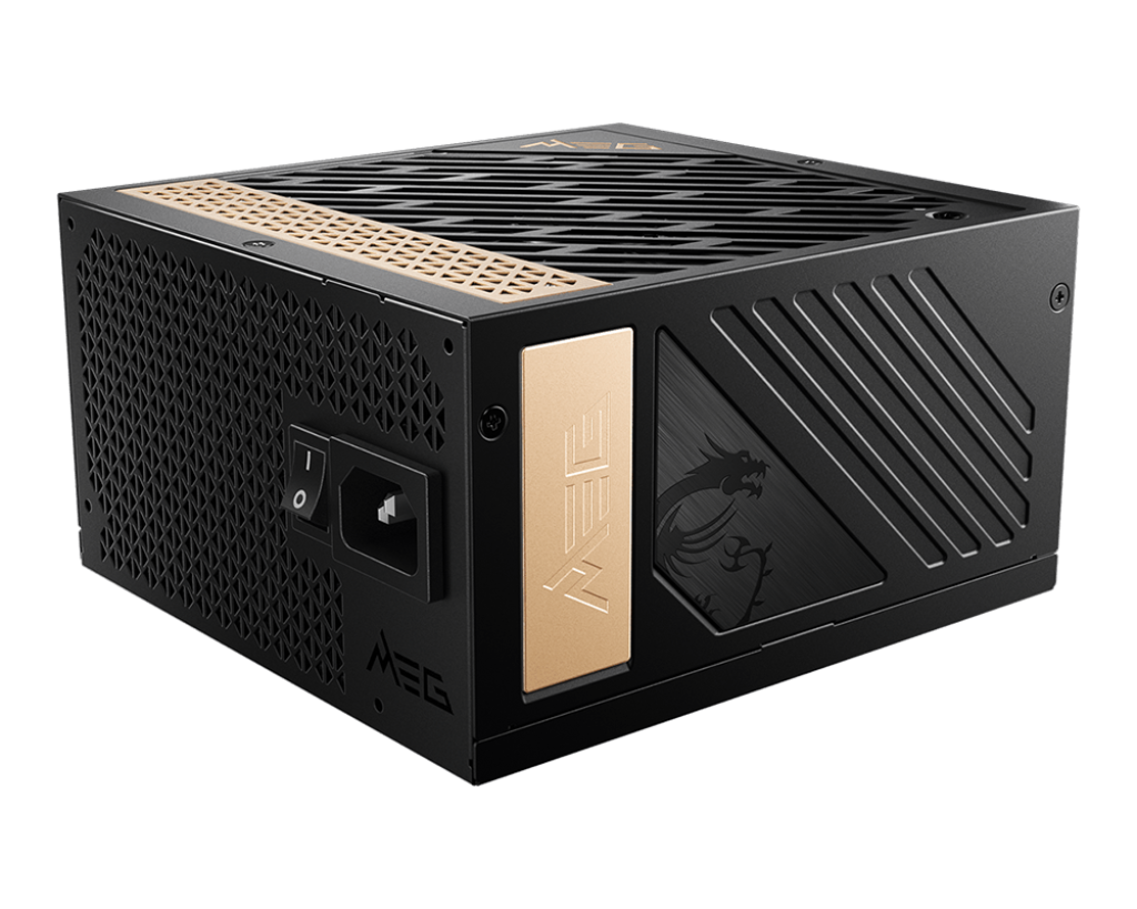 微星 MEG Ai1300P PCIE5 1300W 白金牌 全模組 ATX3.0 電源供應器