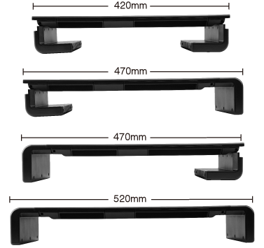 全新高質感 EMS001 保銳 ENERMAX 螢幕架 TANKSTAND EMS001 時尚黑