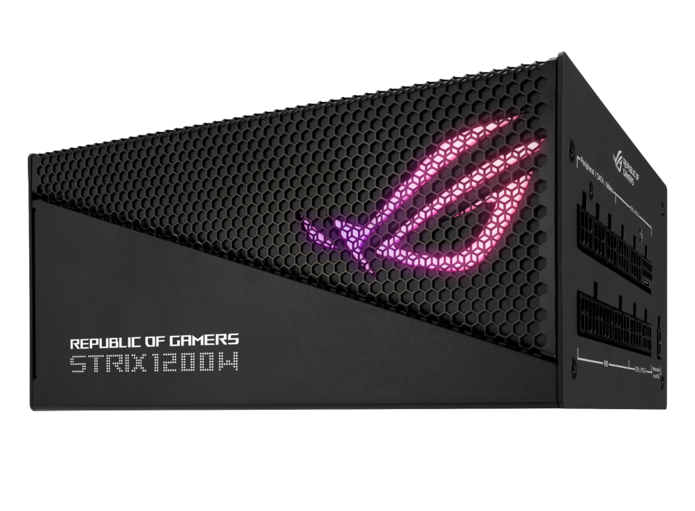 華碩 ROG STRIX 1200W AURA Edition電源/ATX3/PCIe 5 電源供應器