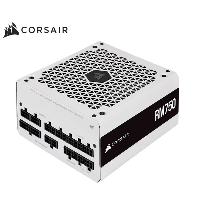 CORSAIR 海盜船 RM750 80Plus 金牌 2021 白 電源供應器