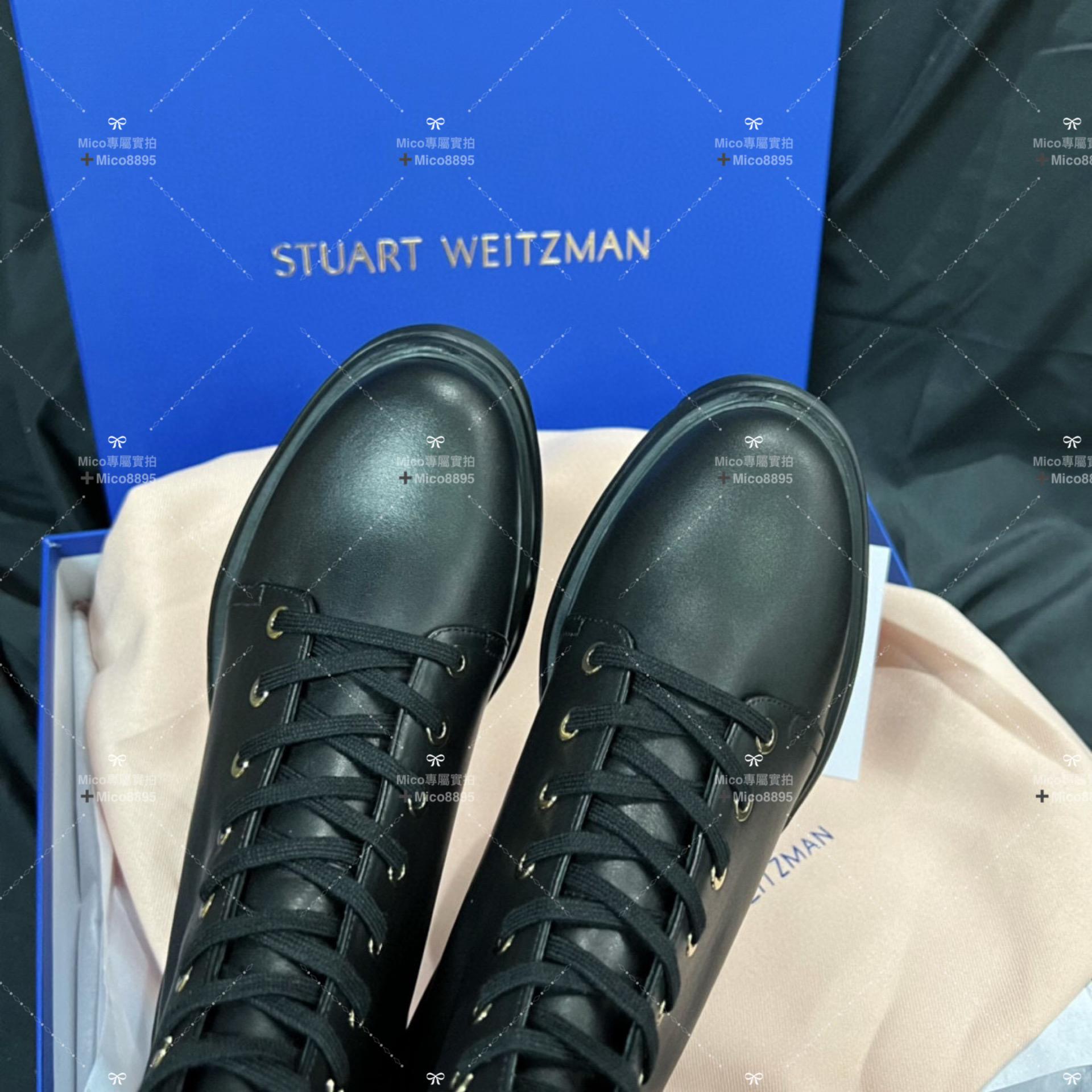 Stuart Weitzman 百搭皮面 厚底短靴 35-39