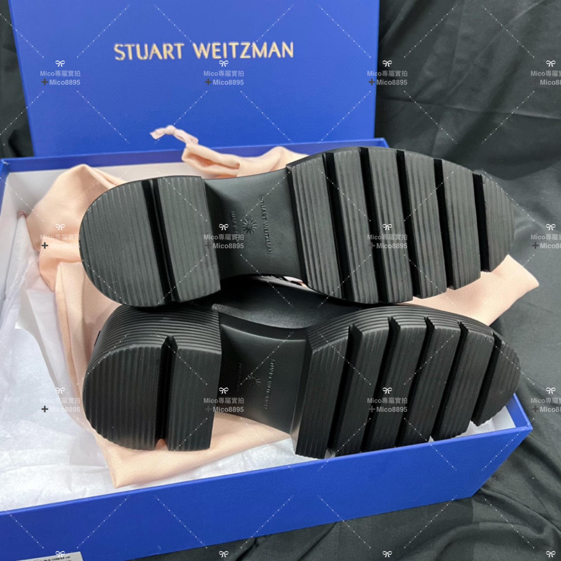 Stuart Weitzman 百搭皮面 厚底短靴 35-39