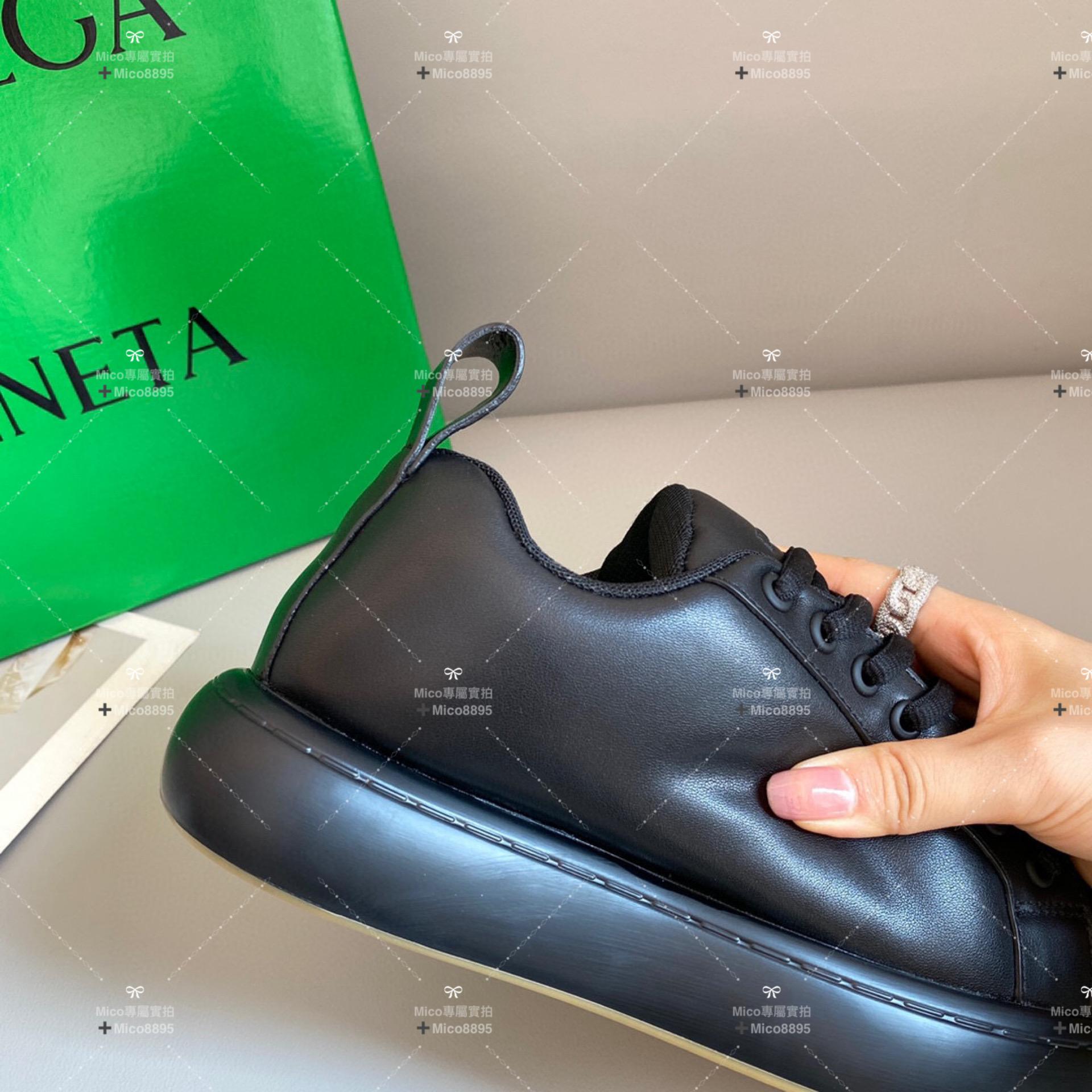 Bottega Veneta BV 極簡系列 情侶款/男女 休閒小白鞋 百搭款