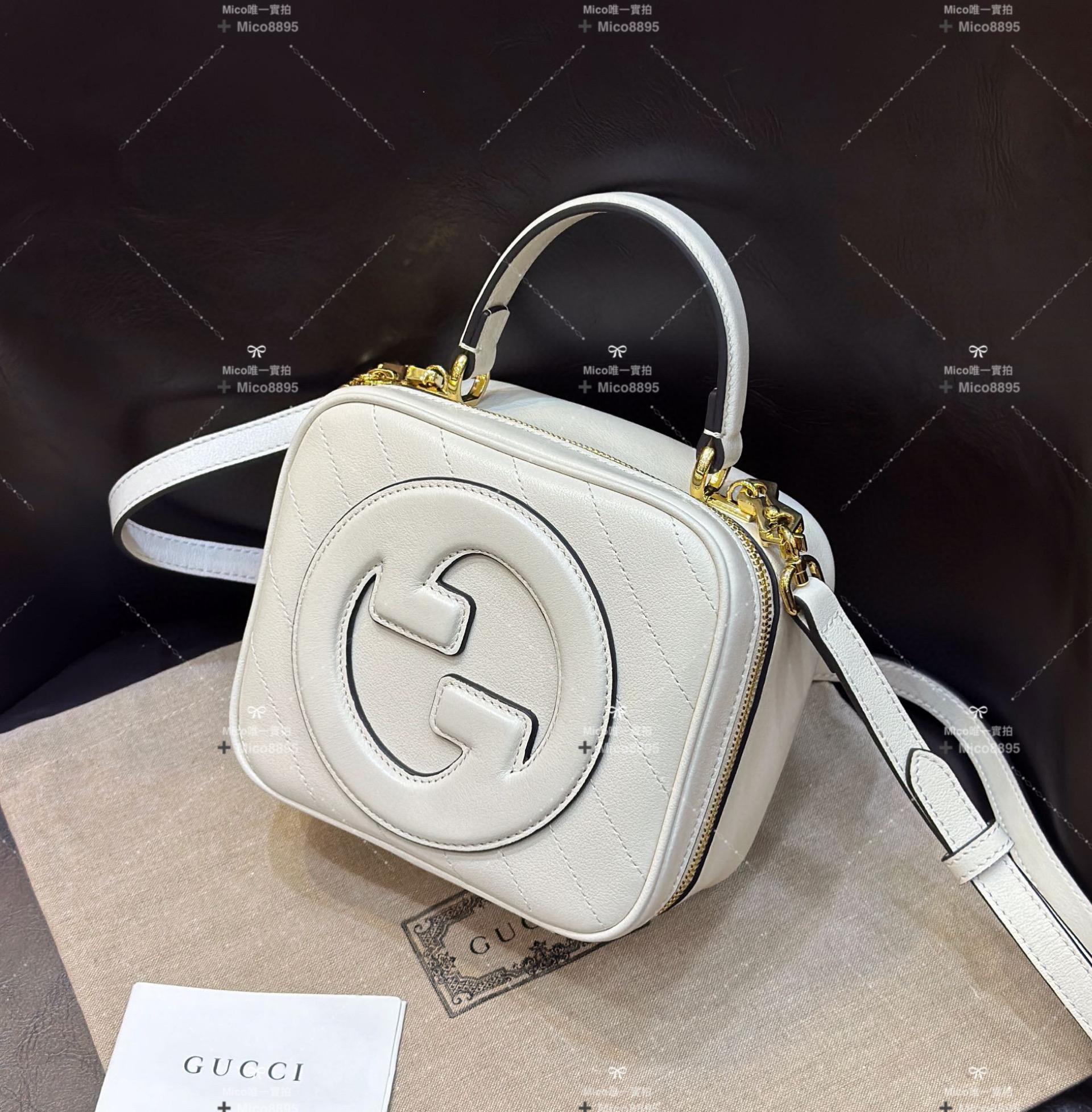 Gucci 新款 Blondie方型包 相機包 尺寸：17*15*9cm