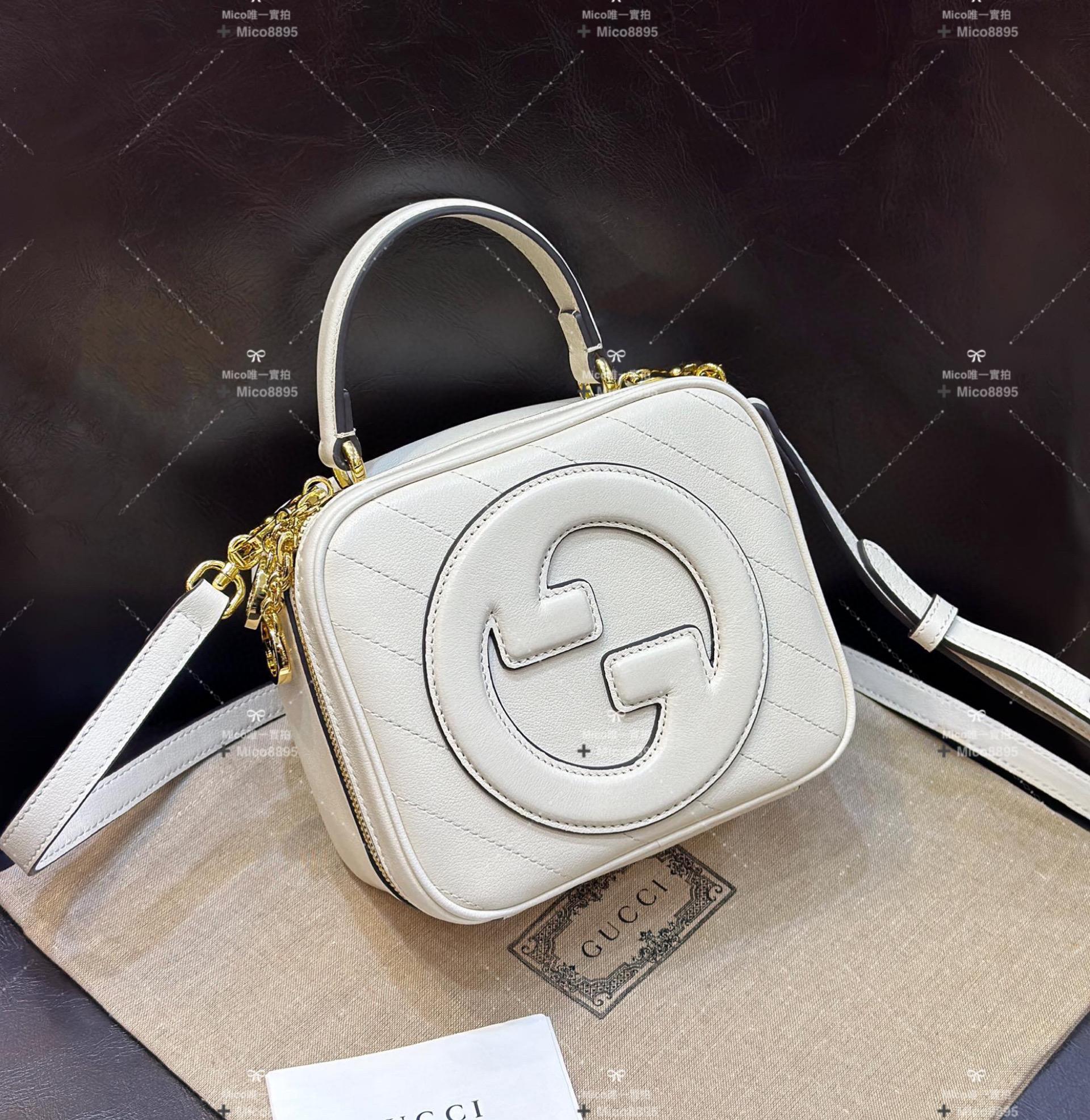 Gucci 新款 Blondie方型包 相機包 尺寸：17*15*9cm