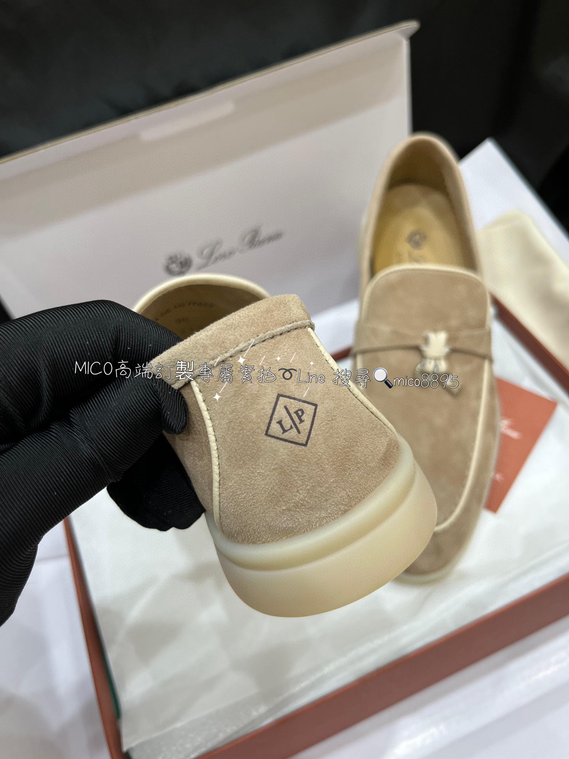 義大利奢侈品牌 Loro Piana 純手工低調奢華樂福鞋 半拖 35-40