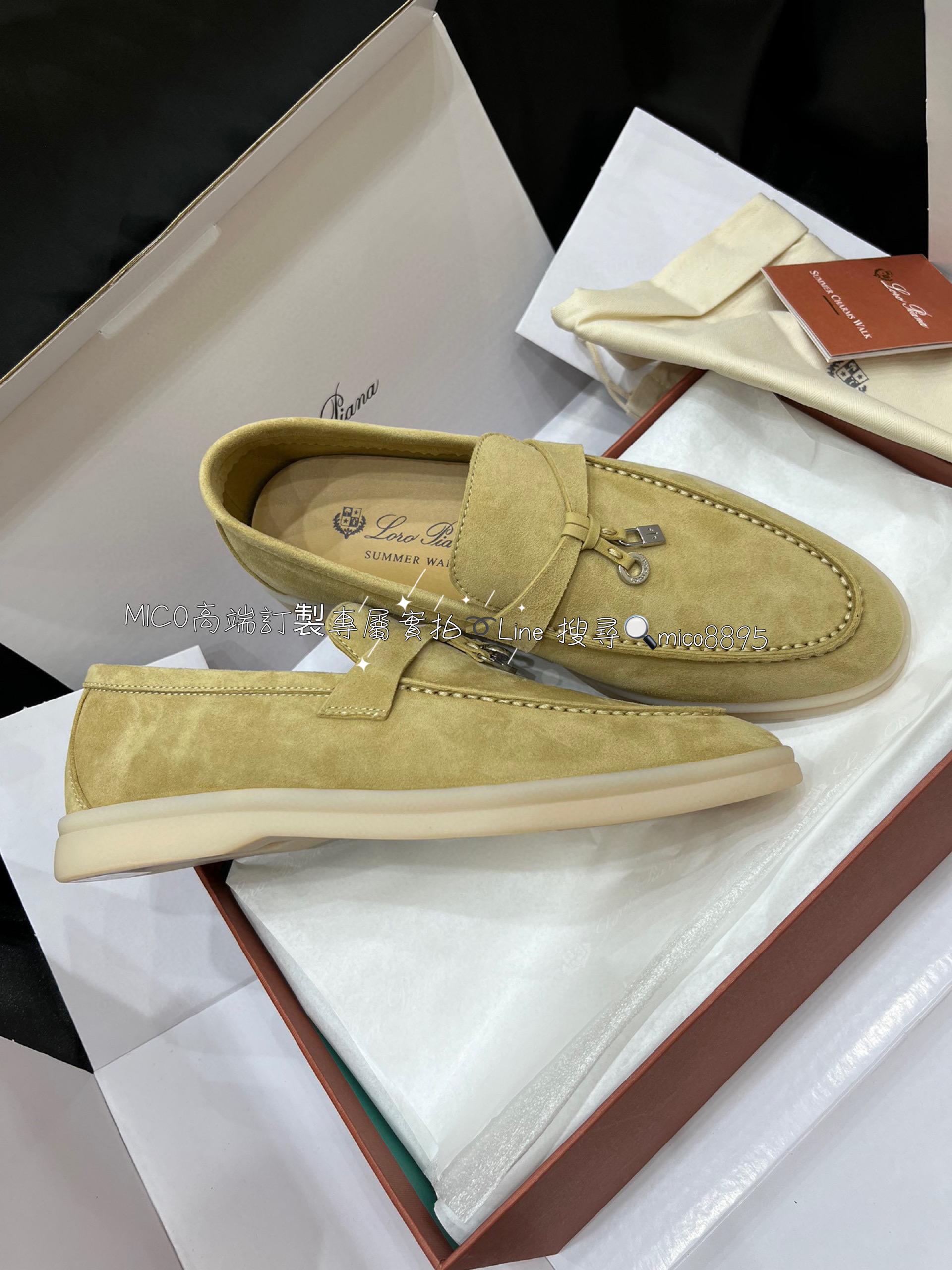 義大利奢侈品牌 Loro Piana 純手工低調奢華樂福鞋 半拖 35-40