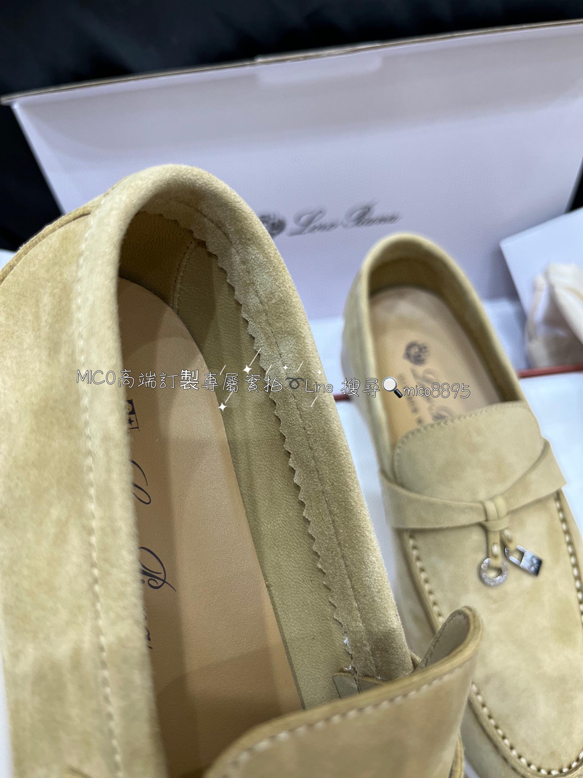 義大利奢侈品牌 Loro Piana 純手工低調奢華樂福鞋 半拖 35-40