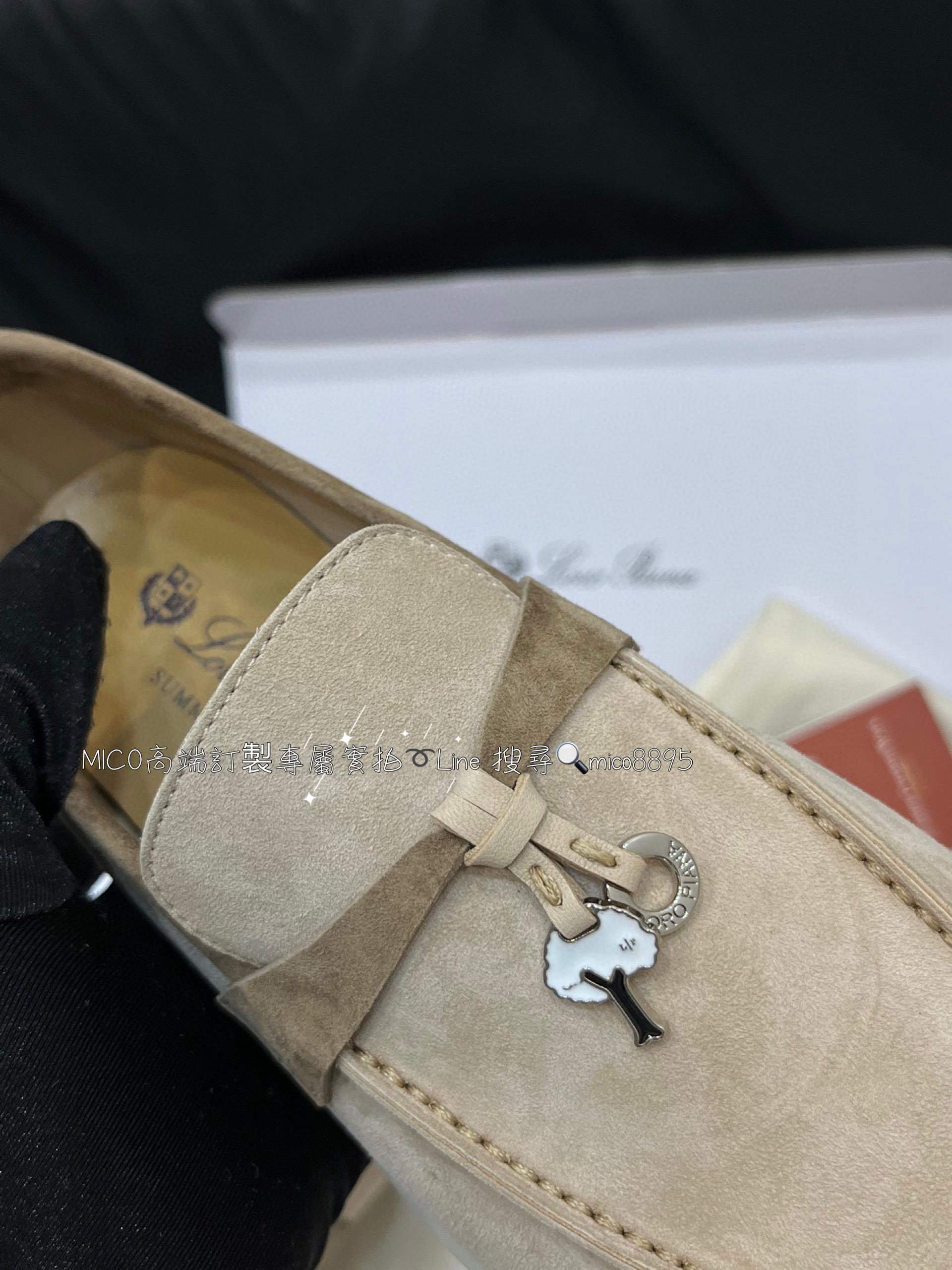 義大利奢侈品牌 Loro Piana 純手工低調奢華樂福鞋 半拖 35-40