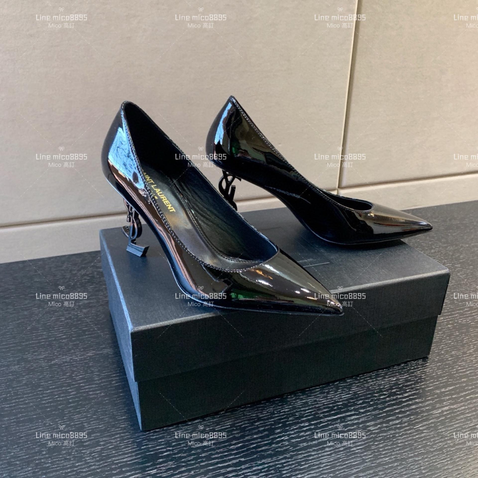 SAINT LAURENT YSL 尖頭字母鞋跟高跟鞋 8.5cm 34-40