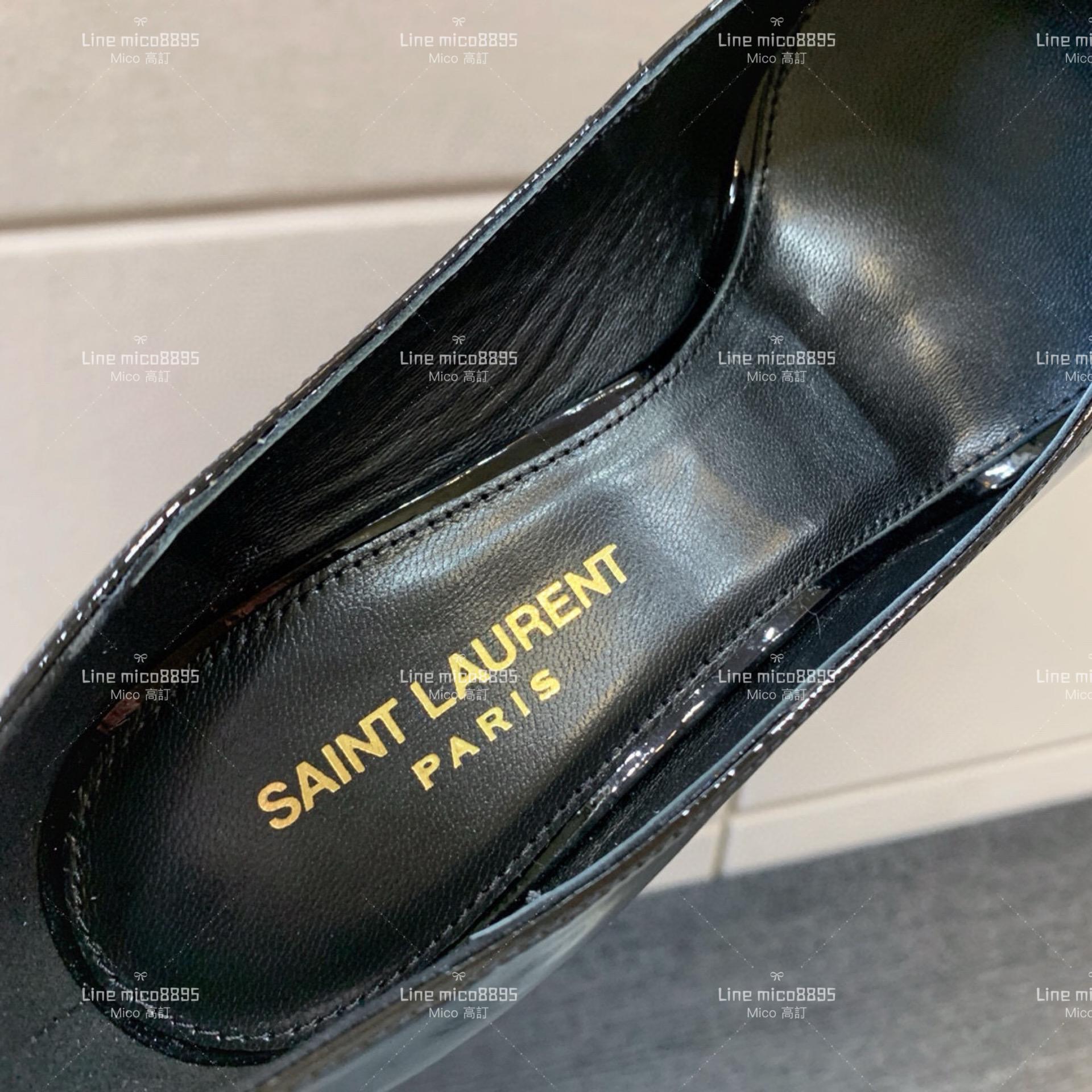 SAINT LAURENT YSL 尖頭字母鞋跟高跟鞋 8.5cm 34-40