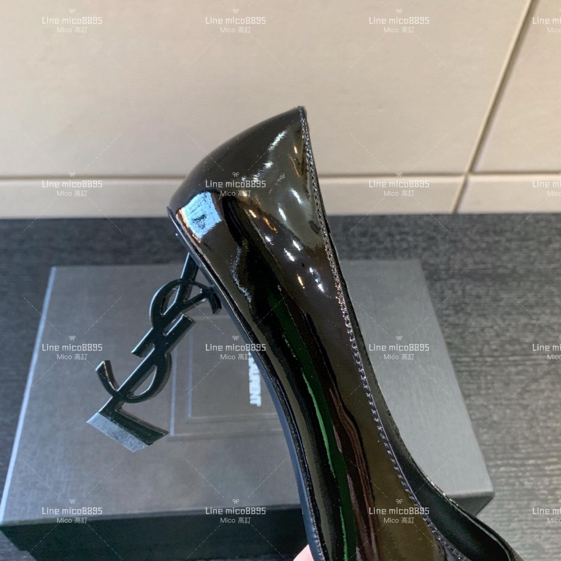 SAINT LAURENT YSL 尖頭字母鞋跟高跟鞋 8.5cm 34-40