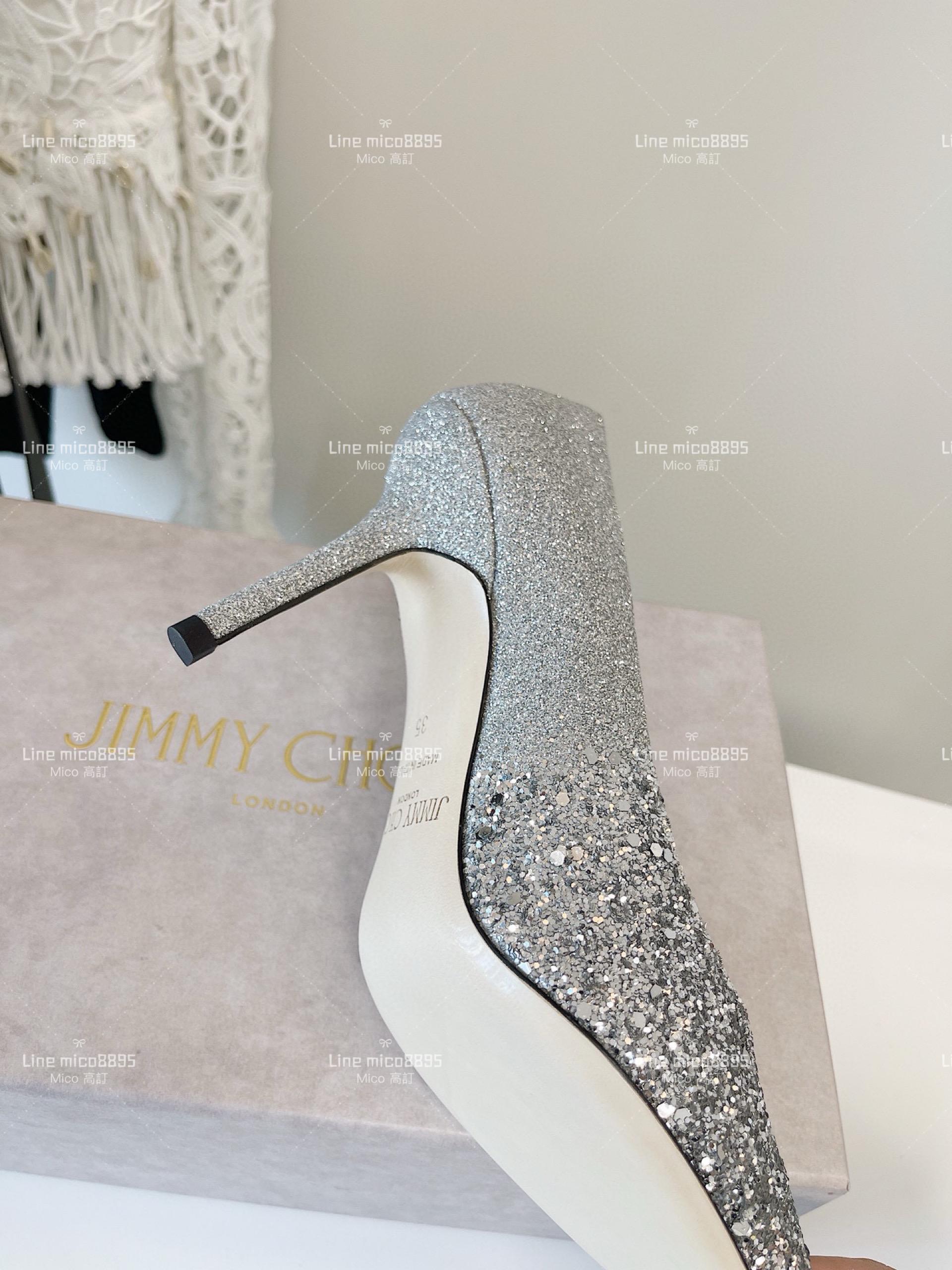 JIMMY CHOO ｜Love系列 亮片高跟鞋（多色） 8.5cm 34-40