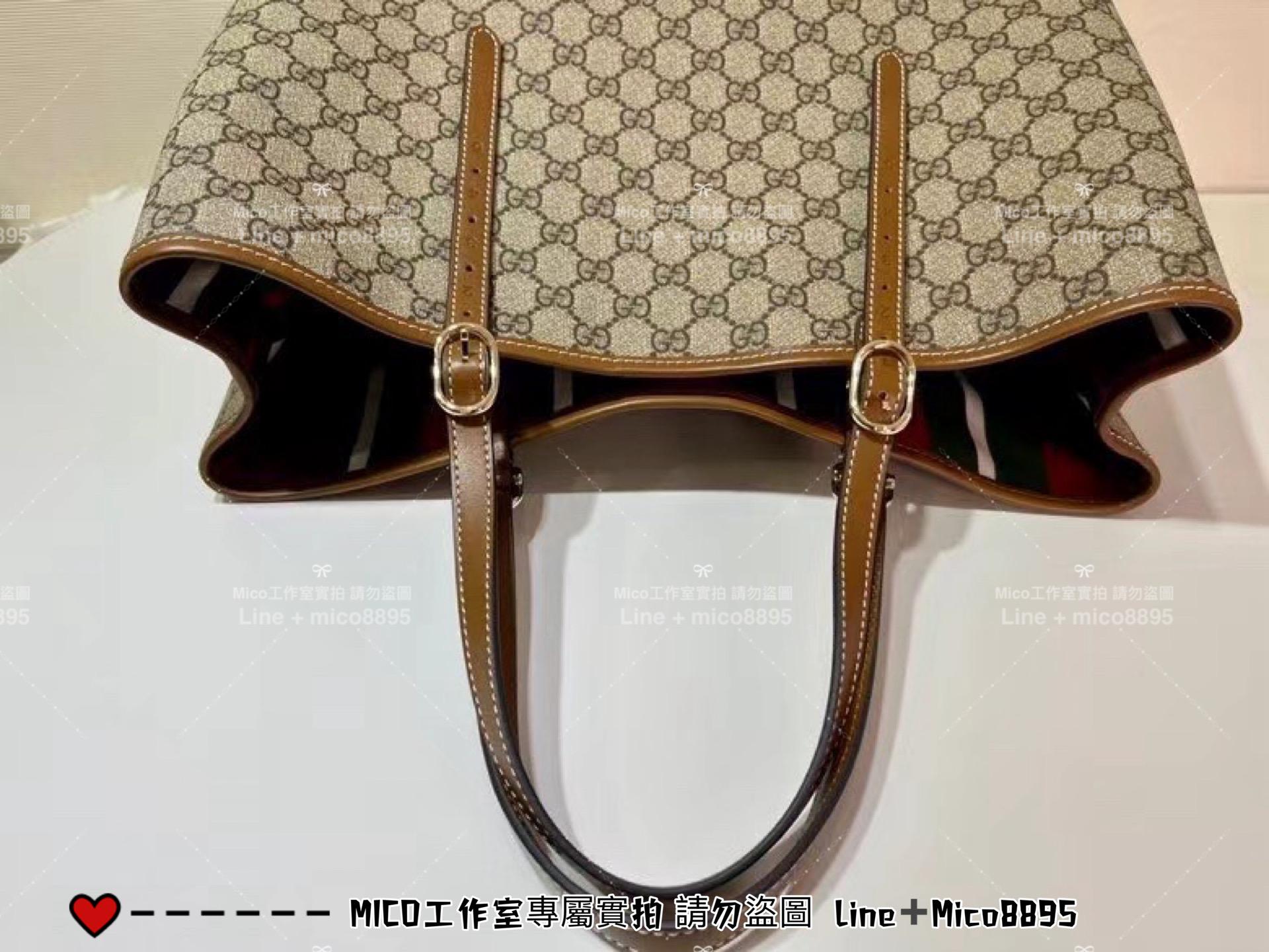 GUCCI 早秋新款 Ophidia大號購物袋 托特包 通勤好用 尺寸:W38xH25.5x15cm