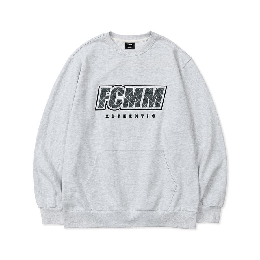 FCMM 經典格紋LOGO口袋大學Tee