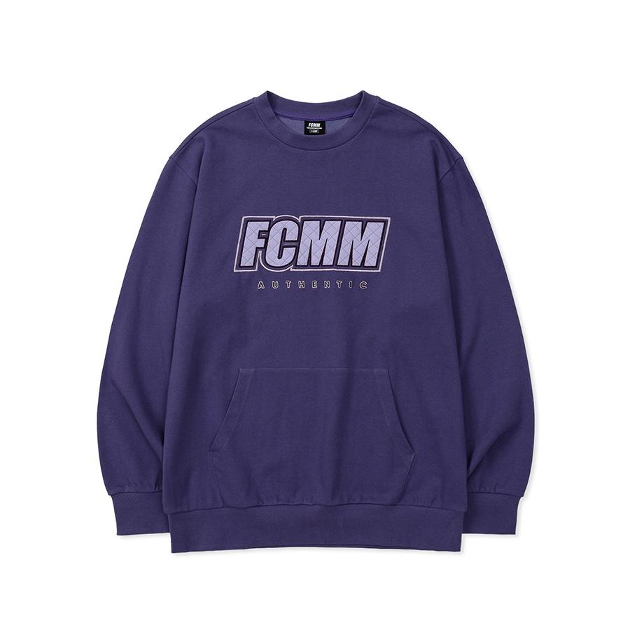 FCMM 經典格紋LOGO口袋大學Tee