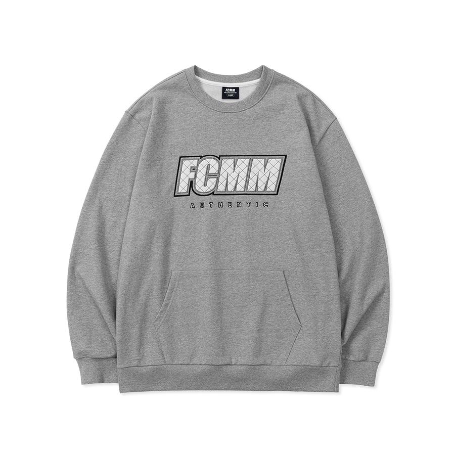 FCMM 經典格紋LOGO口袋大學Tee