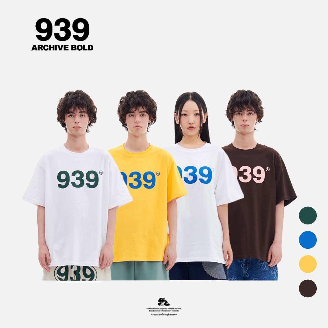 ARCHIVE BOLD 939 LOGO 短Tee