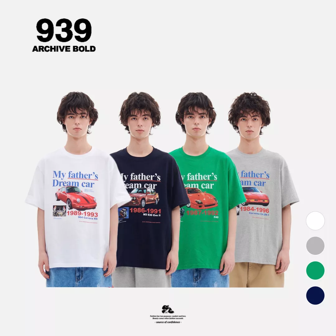 ARCHIVE BOLD 939 DREAM CAR 短Tee