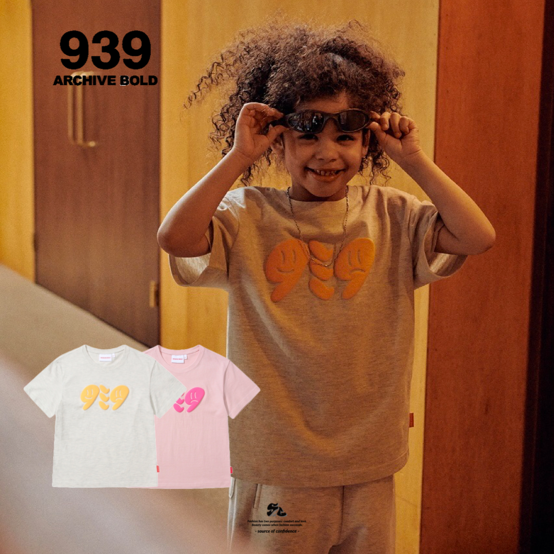 ARCHIVE BOLD KIDS 939 SMILE LOGO 短Tee