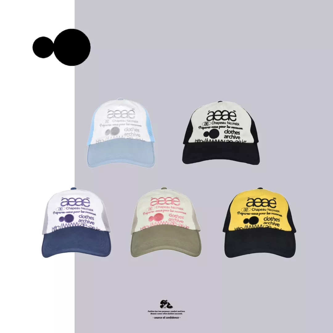 aeae WEB LOGO MESH CAP 卡車帽