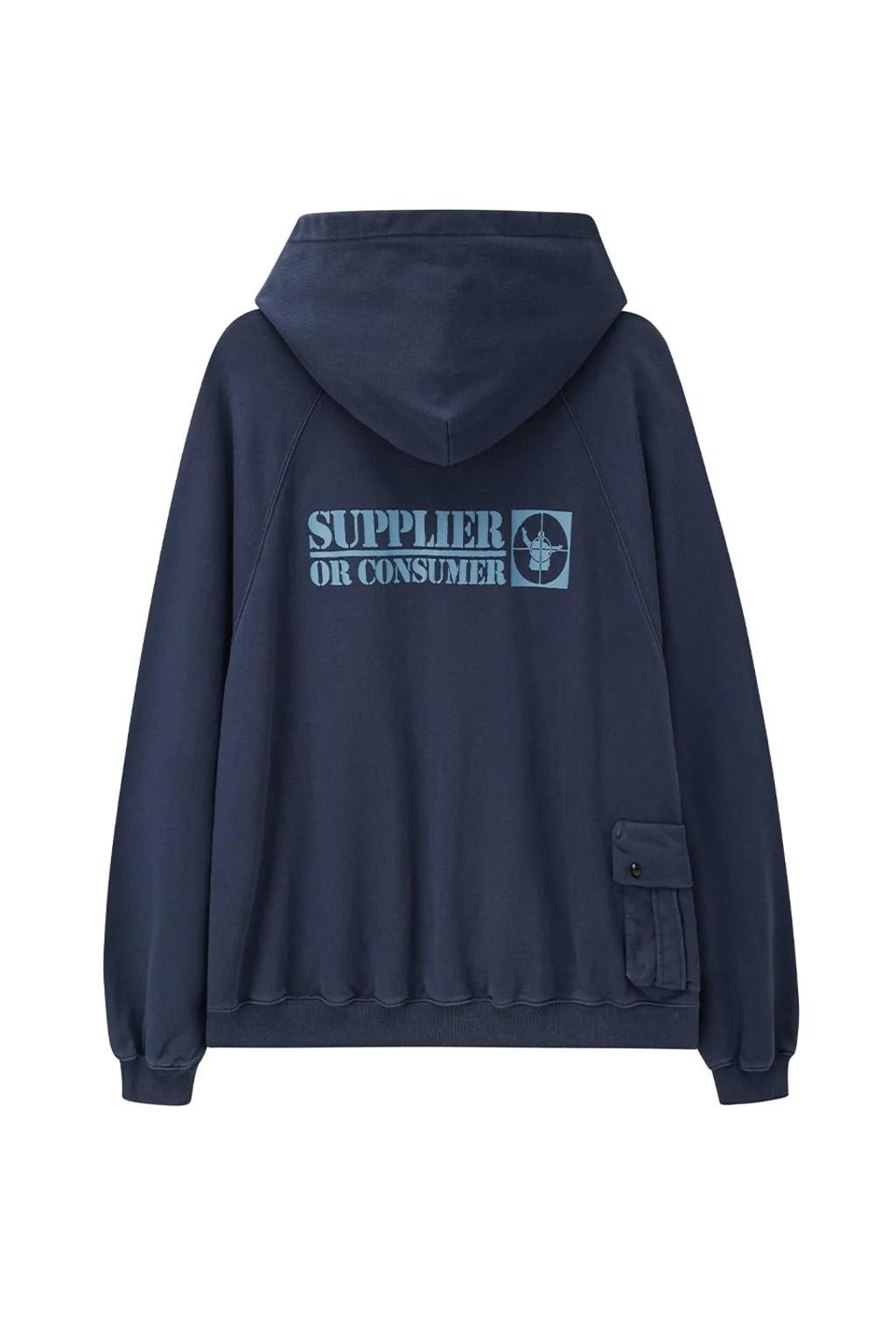 SUPPLIER Cargo Pocket Hoodie多口袋帽Tee