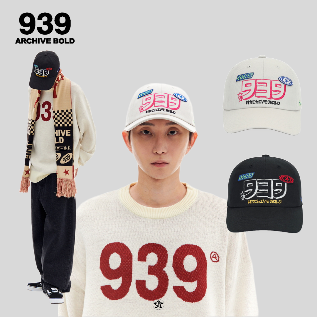 ARCHIVE BOLD 939 TYPE J 6-PANEL CAP老帽