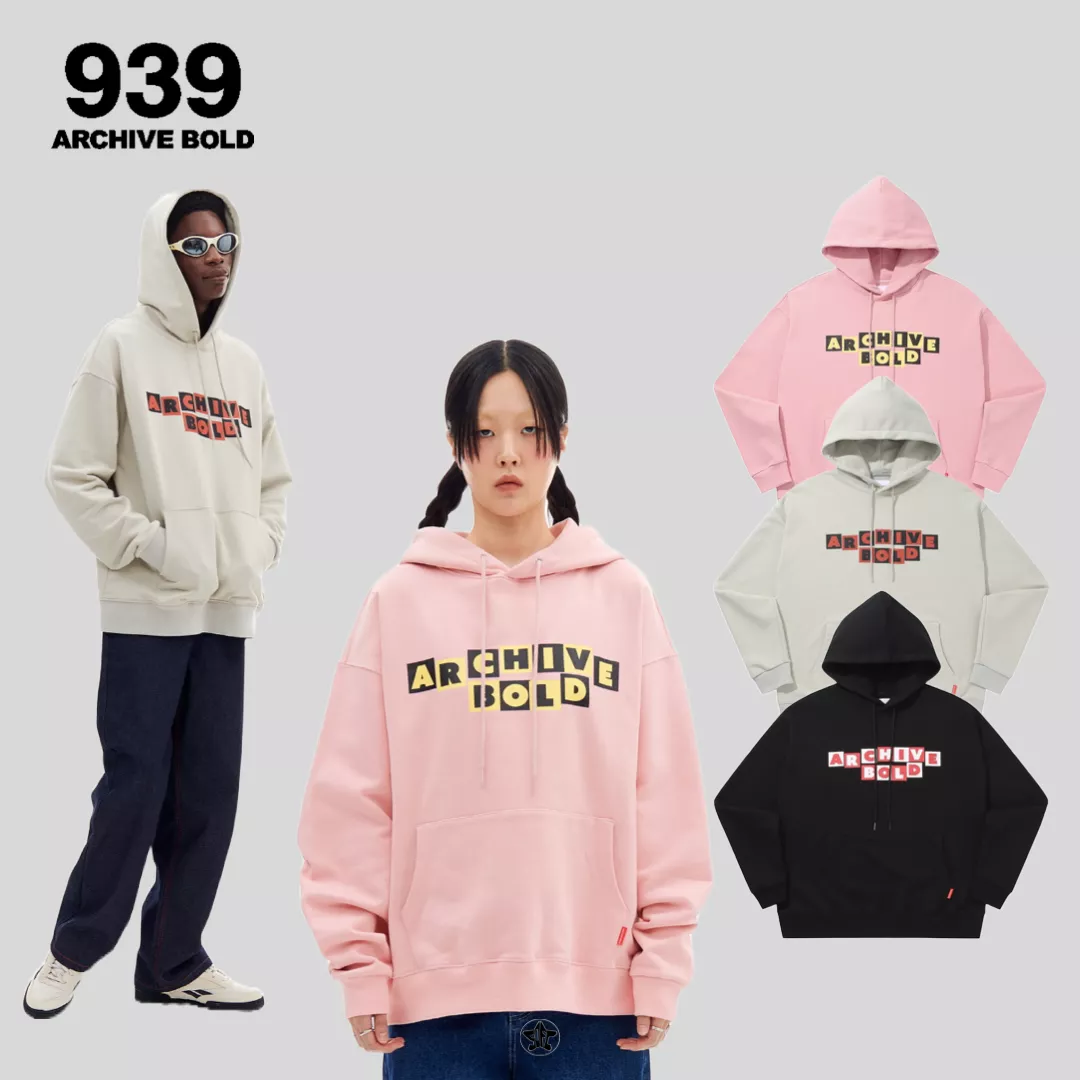 ARCHIVE BOLD 939 AB PUZZLE HOOD 帽Tee