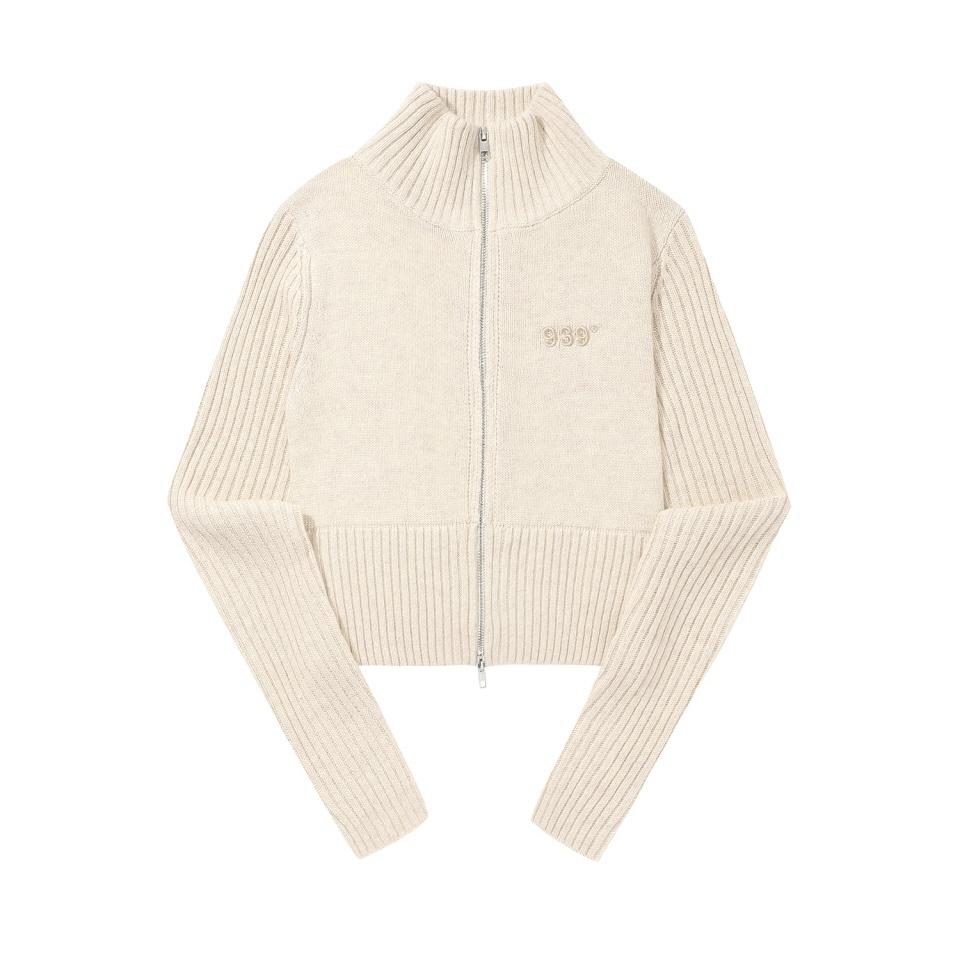 ARCHIVE BOLD 939 KNIT ZIP-UP高領外套