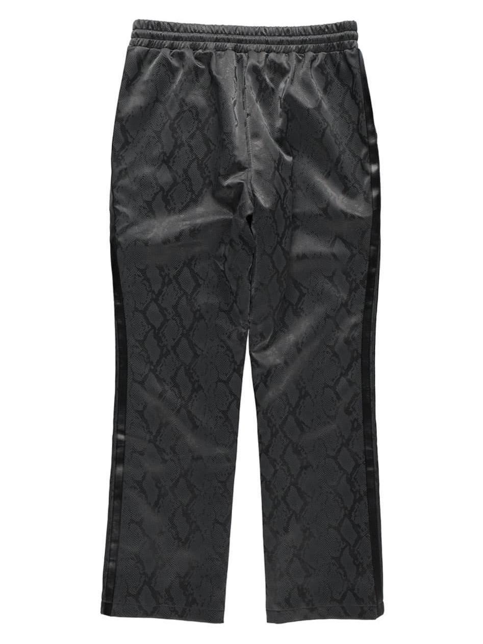 SUPPLIER Python Leather Track Pants尼龍緞面垂墜褲