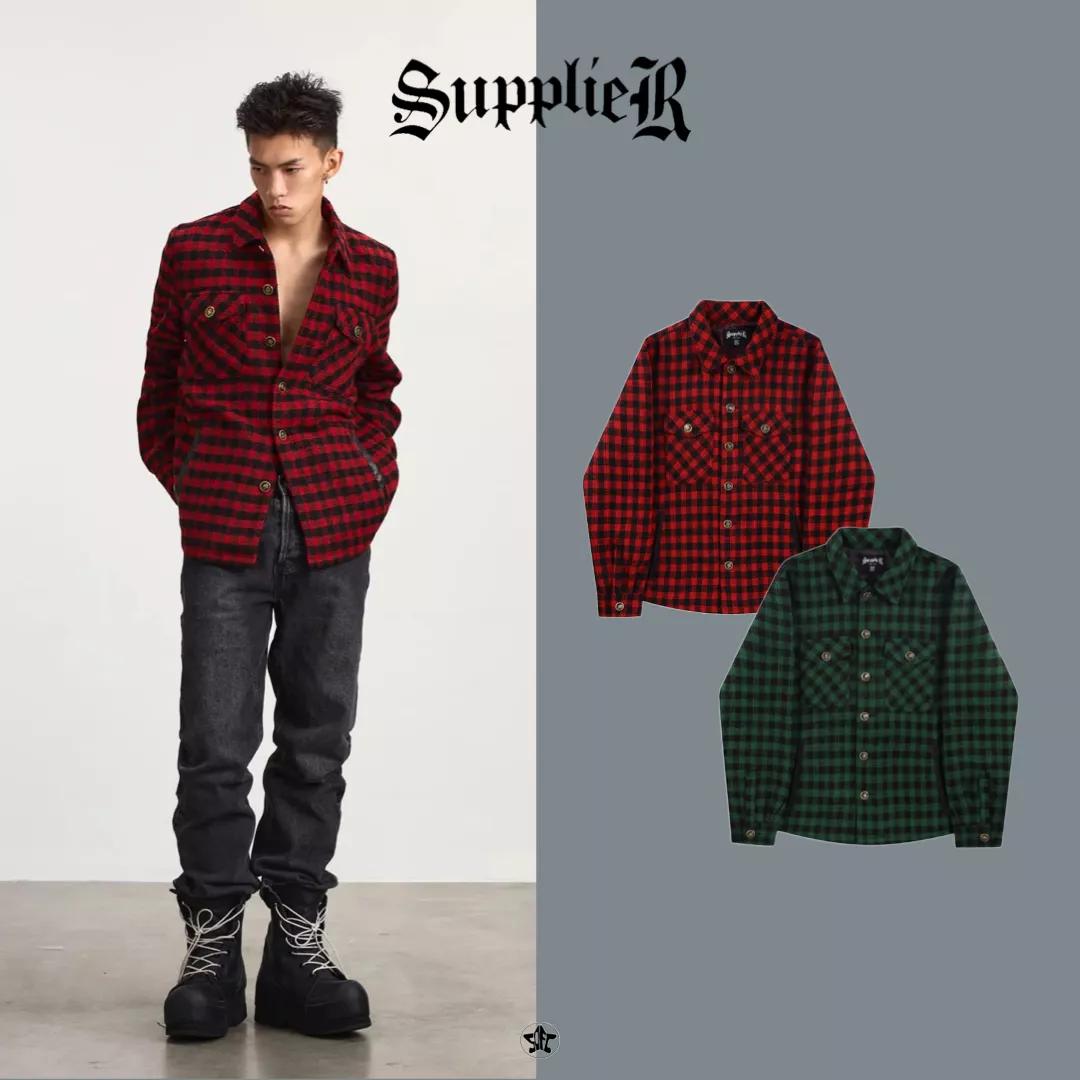 SUPPLIER Checkered Cpo Jacket 格紋襯衫