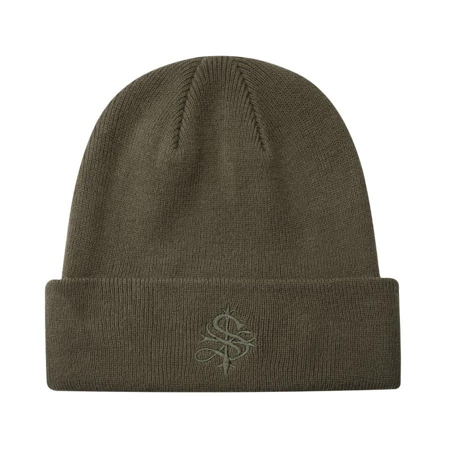 SUPPLIER Cross Logo Beanie毛帽