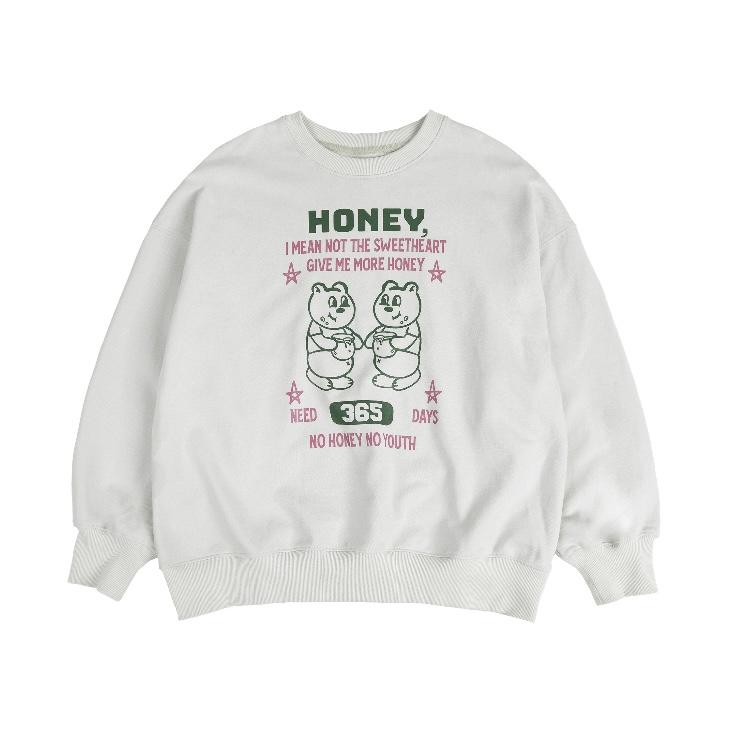 aeae MORE HONEY SWEATSHIRTS大學Tee