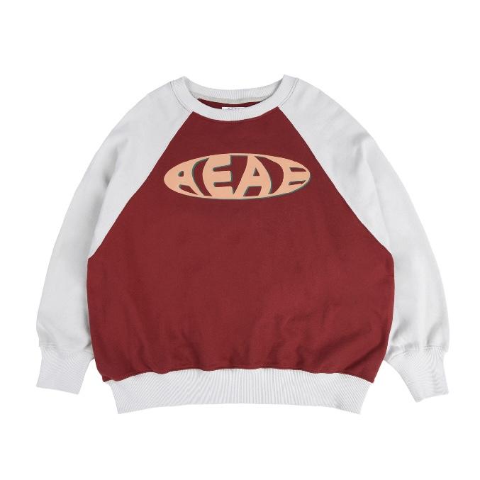 aeae VINTAGE LOGO RAGLAN SWEATSHIRTS大學Tee