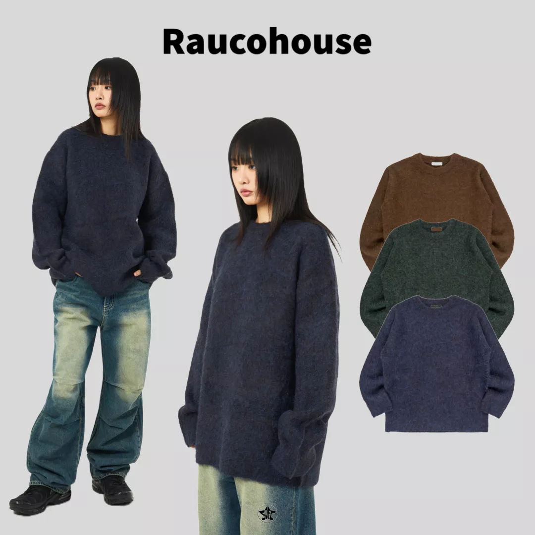 Raucohouse 軟羊毛混色針織衫