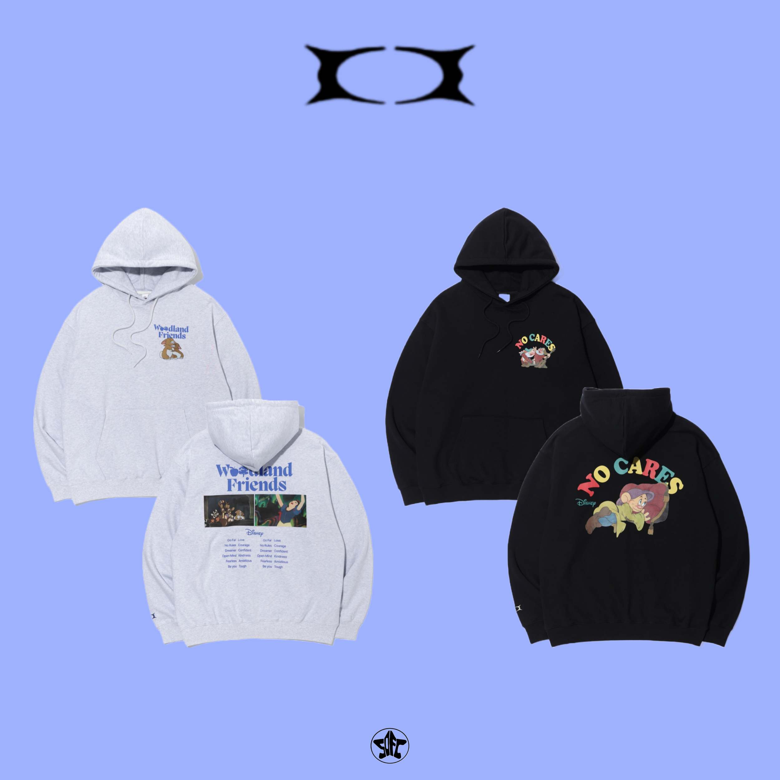 CRITIC SNOW WHITE HOODIE帽Tee