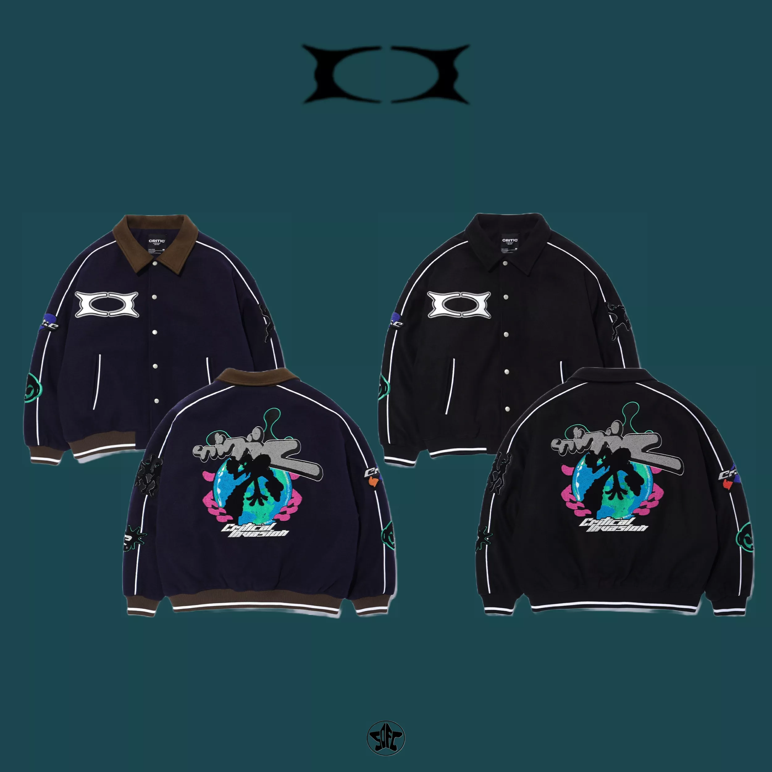 CRITIC ALIEN COACH'S VARSITY JACKET棒球外套